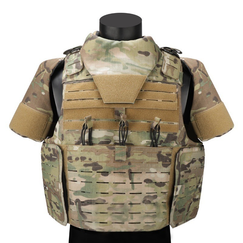 Customized Outdoor Multi Functional All Proof CP Camouflage Bulletproof Vest